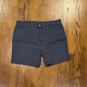 Vineyard Vines Dark Blue Flat Front Shorts